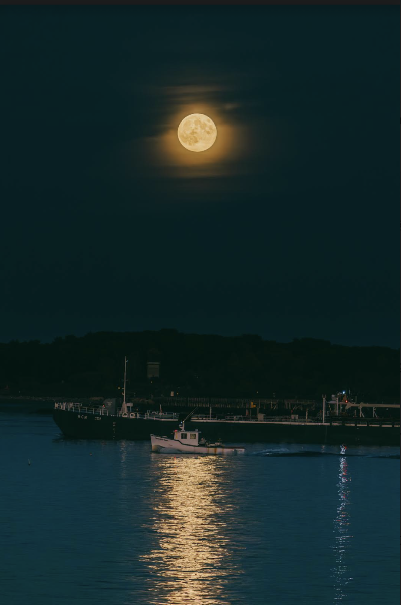 SuperMoon at Great Island Common